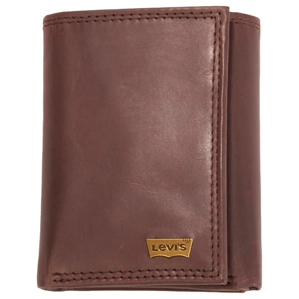 Mens Levi''s&#40;R&#41; Conrad Extra Capacity Trifold Wallet