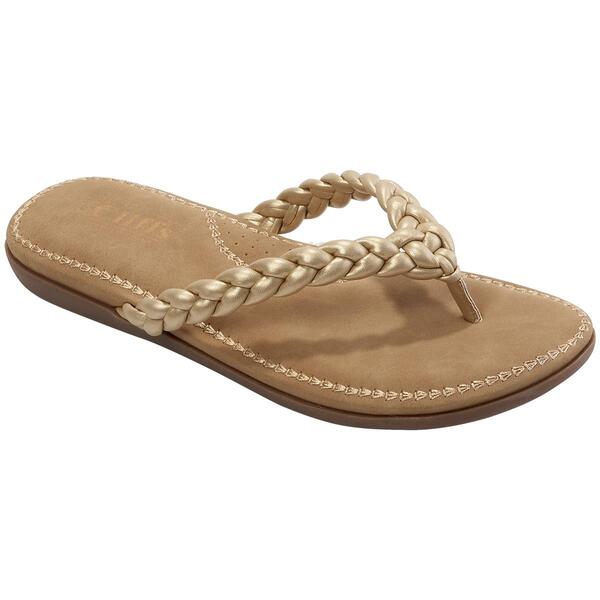 Womens Cliffs by White Mountain Freedom Flip Flops - image 
