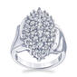 Nova Star&#40;R&#41; Sterling Silver 1ctw. Lab Grown Diamond Statement Ring - image 1