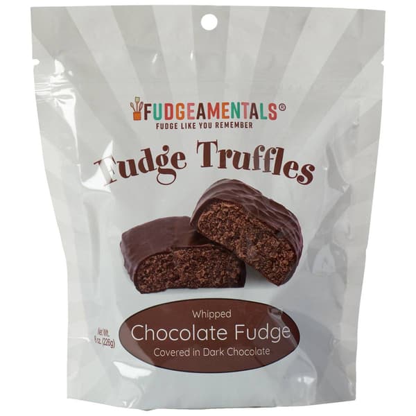 Fudgeamentals(R) 8oz. Chocolate Fudge Truffles - image 