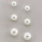 Design Collection Graduated Pearl Trio Stud Earrings - image 1