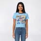 Juniors Freeze Stitch 02 Contrast Skimmer Tee - image 1