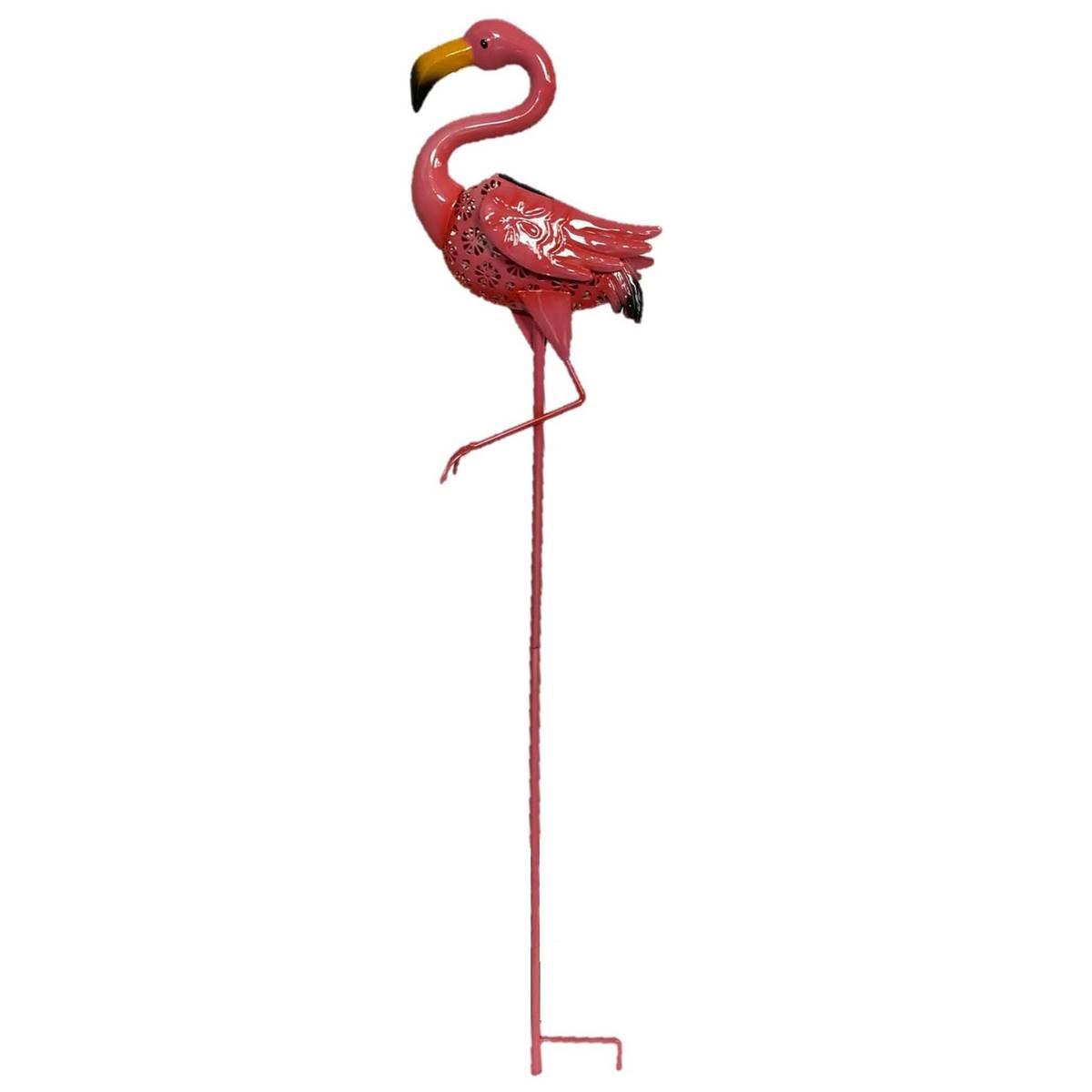 Santa’s Workshop 36in. LED Flamingo Stake