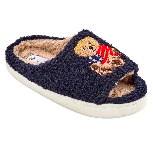 Womens Love 83 American Bear Slide Slippers - image 