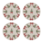 Avanti Bows & Trees Round Placemats - Set of 4 - image 1