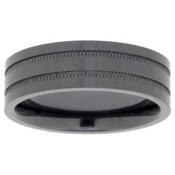 Mens Lynx Zirconium Ring