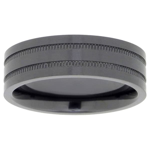 Mens Lynx Zirconium Ring - image 