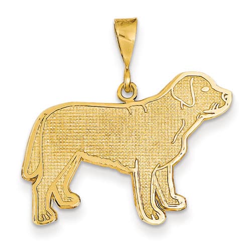 Gold Classics(tm) 14kt. Labrador Dog Pendant - image 
