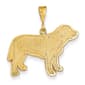 Gold Classics(tm) 14kt. Labrador Dog Pendant - image 1