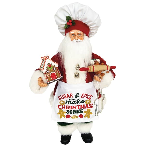 Santa''s Workshop 15in. Sugar & Spice Santa - image 