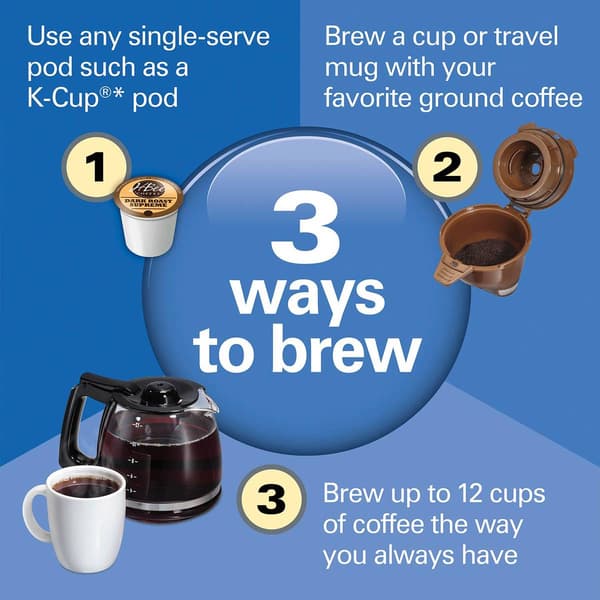 Hamilton Beach&#174; FlexBrew&#174; Trio Coffee Maker - 49902