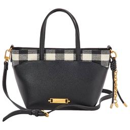 Tahari Beale Gingham Satchel