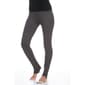 Womens White Mark Solid Leggings - image 7