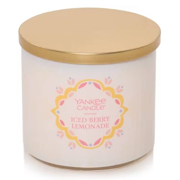 Yankee Candle(R) 14.5oz. Iced Berry Lemonade 3-Wick Tumbler Candle - image 