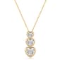 Nova Star(R) 1/10ctw. Lab Grown Diamond Three Heart Pendant - image 1