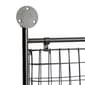 9th & Pike&#174; Large Black Metal Basket Wall Rack - image 3