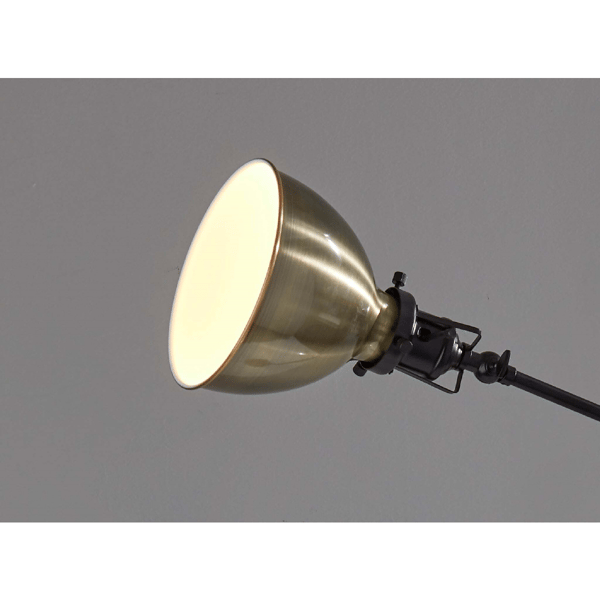 Simplee Adesso Alden Antique Bronze Floor Lamp