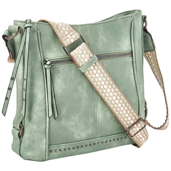 DS Fashion Ultrasuede Crossbody