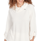 Womens Ruby Rd. Nouveau Chic Cowl Neck Roll Tab Sleeve Blouse - image 5
