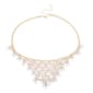 Ashley Cooper(tm) White Flower Statement Necklace - image 1