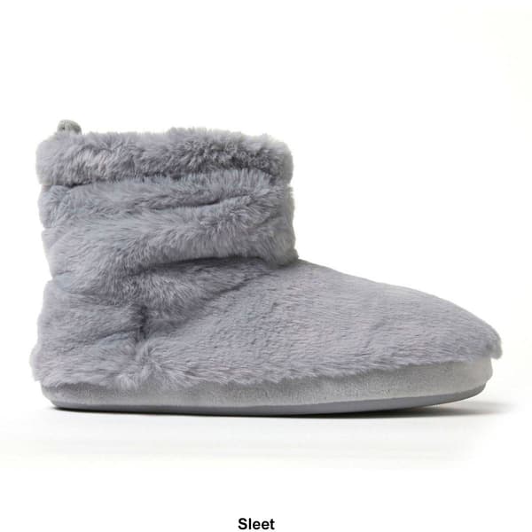 Womens Dearfoams&#174; Kimber Furry Bootie Slippers