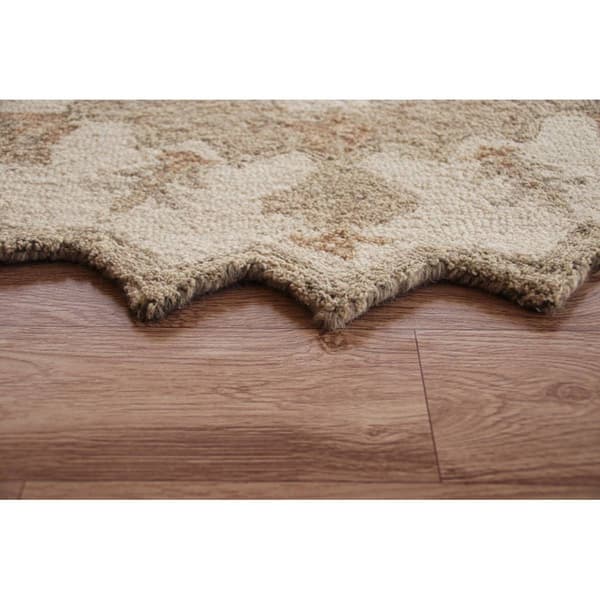9th & Pike® Medallion Hand Woven Half Circle Area Rug