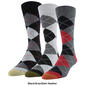 Mens Gold Toe&#174; 3pk. Carlyle Argyle Crew Socks - image 2
