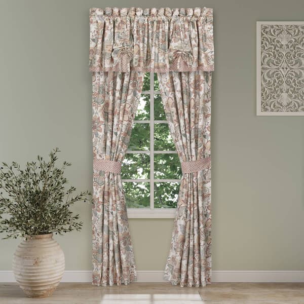 Royal Court Janessa Jacquard Window Straight Valance - 72x17
