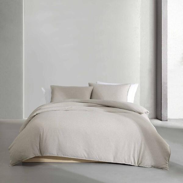 Calvin Klein Melange Flannel Duvet Cover Set - image 