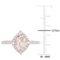 Gemstone Classics™ 10kt. Rose Gold Vintage Engagement Ring - image 5