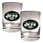 NFL New York Jets 2pc. 14oz. Rocks Glass Set - image 1