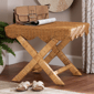 bali & pari Modesta Handwoven Wicker Accent Bench - image 6