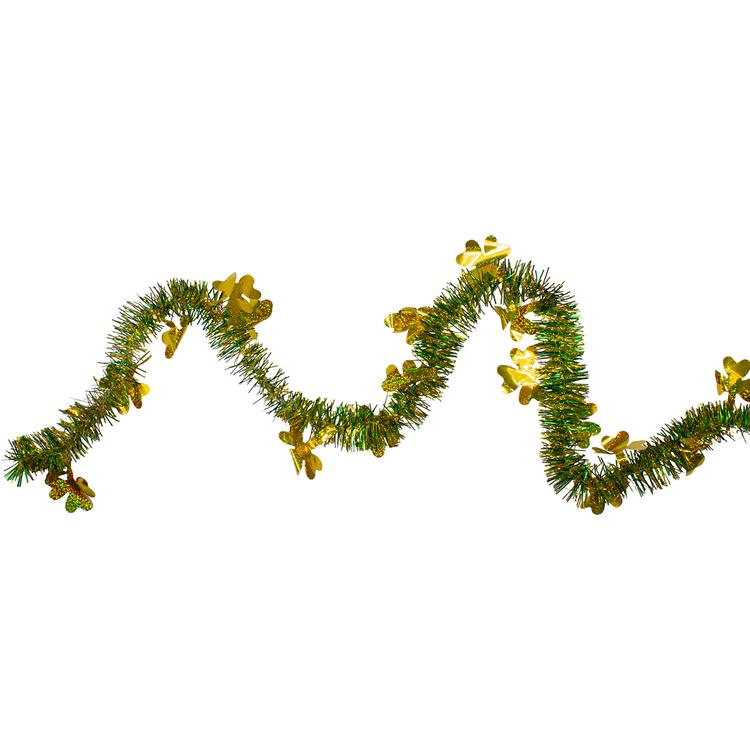 Northlight St. Patrick Day Irish Shamrock Garland