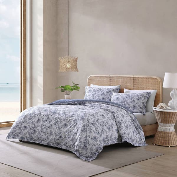 Tommy Bahama Pen And Ink Cotton Duvet Set