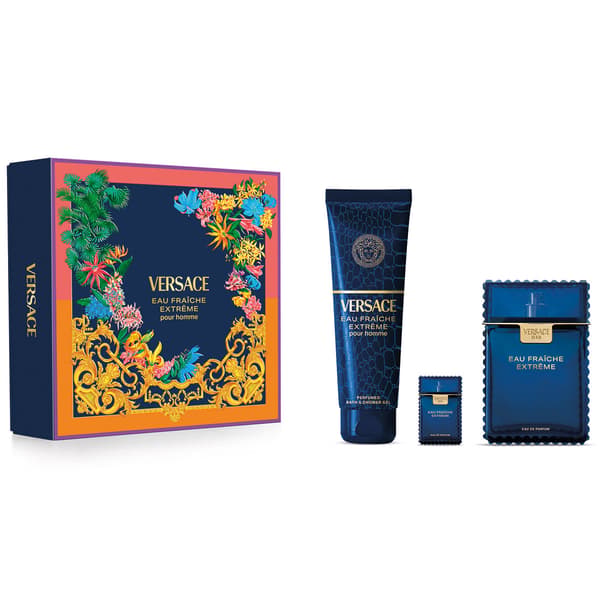 Versace Eau Fraiche Extreme 3pc. Fragrance Gift Set - $197 Value - image 