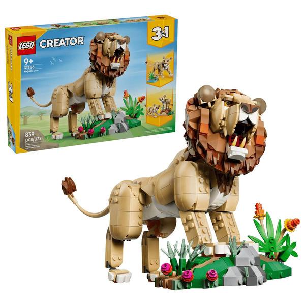 LEGO(R) Creator 3-in-1 Wild Animals Majestic Lion Building Kit