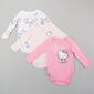 Baby Girl &#40;NB-9M&#41; Hello Kitty&#40;R&#41; 3pk. Hello World Bodysuits - image 1