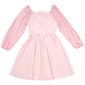 Girls (7-16) Speechless(R) Long Sleeve Mesh Pearl Skater Dress - image 1
