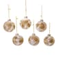 Kurt S. Adler 6pc. Pinecone Glass Ball Ornaments - image 1