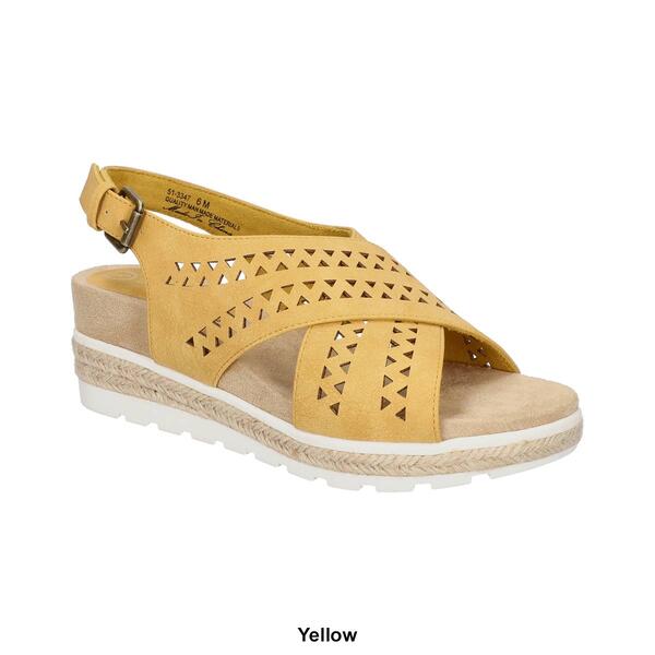 Womens Bella Vita Cosette Slingback Comfort Wedge Sandals