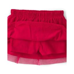 Toddler Girl Carter''s® Tulle Bow Fleece Top & Skort Set