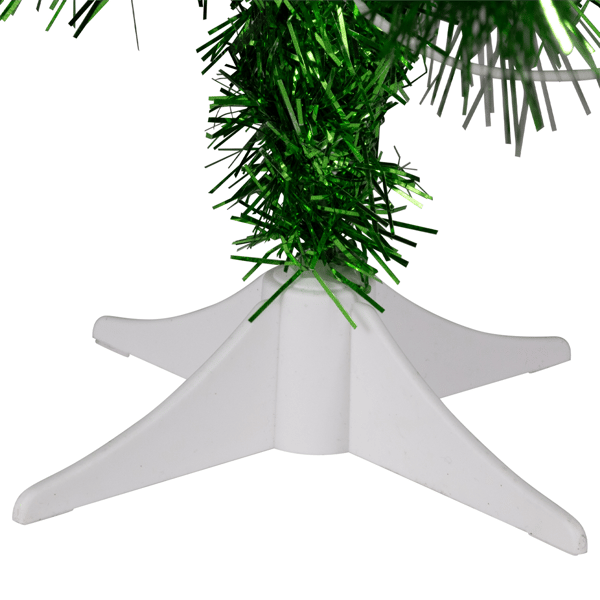 Northlight 2ft. Pre-Lit Paradise Lime Tinsel Pine Christmas Tree
