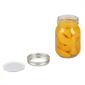 Home Basics Wide Mouth Clear Mason Canning Jar - image 2