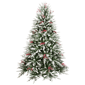Northlight Real Touch™ 6.5ft. Flocked Grove Fir Christmas Tree - image 2