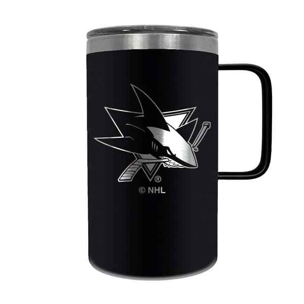 Great American Products 18oz. San Jose Sharks Hustle Mug - image 