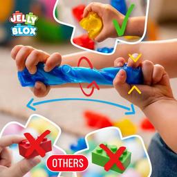 Pressman Jelly Blox Squishy Train Set