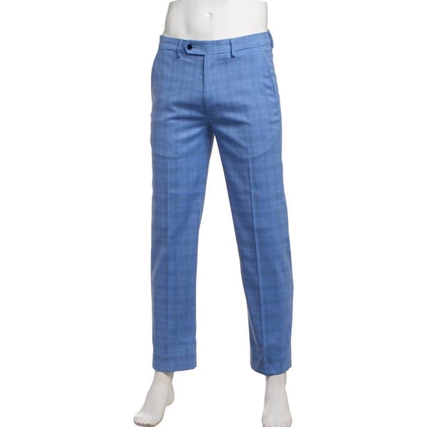 Mens Nautica Blue Plaid Pants - image 