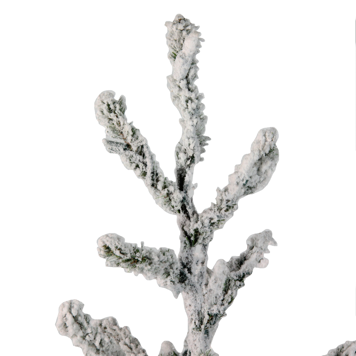 Northlight 3ft. Green Flocked Alpine Coral Christmas Tree
