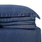 Brooklyn Loom Navy Moisutre Wicking Sheet Set - image 2