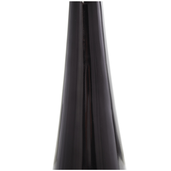 9th & Pike® Modern Black Aluminum Metal Accent Table